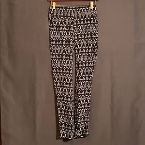 H&M Divided Black & White Trousers